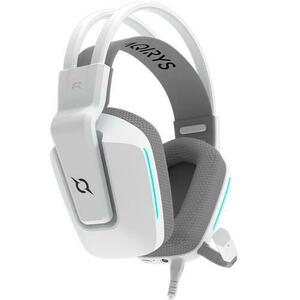 Casti Gaming AQIRYS Alya, 7.1 virtual surround, microfon (Alb) imagine