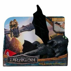 Figurina Cum sa iti dresezi dragonul – Hug & Glide (Negru) imagine