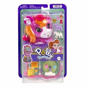 Polly Pocket Set Gentuta Animalut Ponei La Rodeo Cu Accesorii imagine