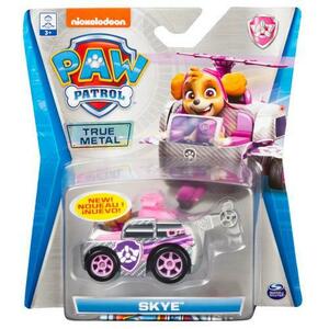 Set figurina cu vehicul Paw Patrol True Metal - Skye imagine