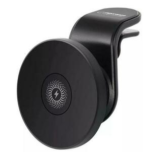 Suport auto pentru telefon Esperanza HOOP EMH146, magnetic, Wireless, 15W, Negru imagine