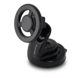 Suport auto pentru telefon Esperanza ORBIT EMH147, magnetic, Negru imagine
