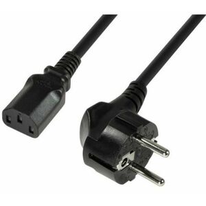 Cablu alimentare Logilink CP095, Schuko - C13, 3m (Negru) imagine