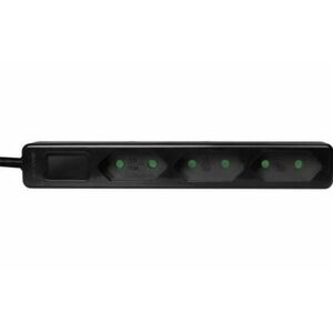 Prelungitor Logilink LPS229B, 3 x CEE 7/17, 1.5 m (Negru) imagine
