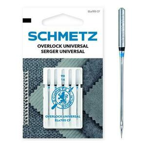 Set 5 ace de surfilat, finete 90, Schmetz ELX705 CF VDS imagine