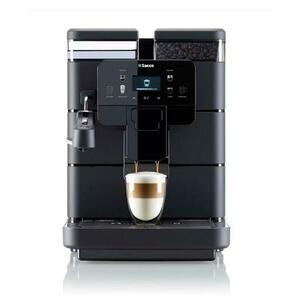 Espressor automat Saeco New Royal Plus 9J0060, 1400 W, Rezervor 2.5 l, Capacitate boabe 600 gr, Rasnita incorporata cu 8 setari (Negru) imagine