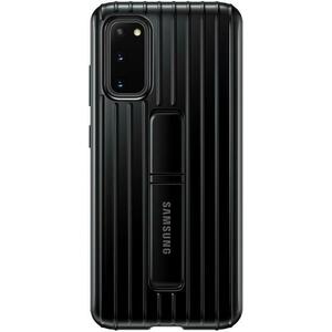 Protectie Spate Samsung Standing EF-RG980CBEGEU pentru Samsung Galaxy S20 (Negru) imagine