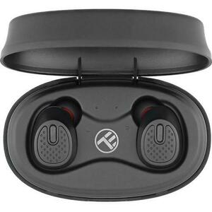 Casti Bluetooth Tellur Mood True Wireless, Bluetooth 5.0, Microfon (Negru) imagine