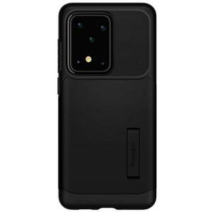 Protectie Spate Spigen Slim Armor ACS00636 pentru Samsung Galaxy S20 Ultra (Negru) imagine