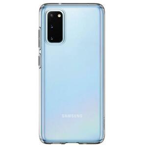 Protectie Spate Spigen Liquid Crystal ACS00789 pentru Samsung Galaxy S20 (Transparent) imagine