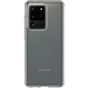 Protectie Spate Spigen Liquid Crystal ACS00709 pentru Samsung Galaxy S20 Ultra (Transparent) imagine