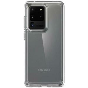 Protectie Spate Spigen Crystal Hybrid ACS00746 pentru Samsung Galaxy S20 Ultra (Transparent) imagine