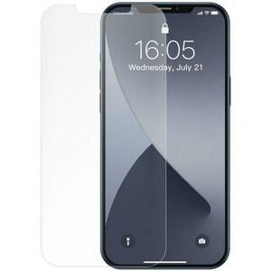 Folie Protectie Sticla Temperata Baseus SGAPIPH67N-LM02 pentru iPhone 12 Pro Max, 2 bucati (Alb) imagine