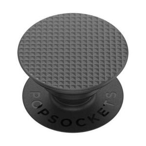 Suport Stand Adeziv Popsockets PopGrip Knurled Texture P802457 (Negru) imagine