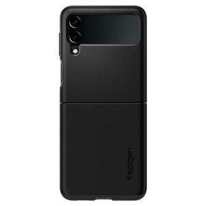Husa Protectie Spate Spigen Thin Fit ACS03079 pentru Samsung Galaxy Z Flip 3 (Negru) imagine