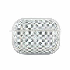 Husa Nillkin Shining Protection Glitter pentru Airpods Pro, Alb imagine