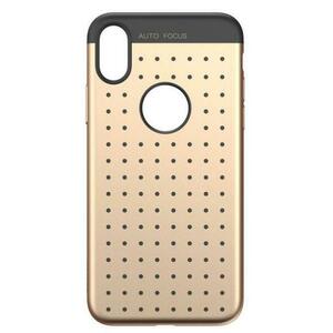 Protectie Spate Baseus Star Lighting WIAPIPHX-ST0V pentru iPhone X (Auriu/Negru) imagine