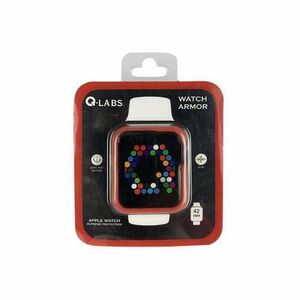 Husa Q-Labs Armor Case pentru Apple Watch 42mm Series 1/2/3 Gold imagine