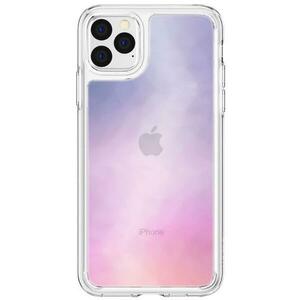 Protectie Spate Spigen Crystal Hybrid Quartz Gradation 075CS27063 pentru iPhone 11 Pro Max (Transparent/Multicolor) imagine