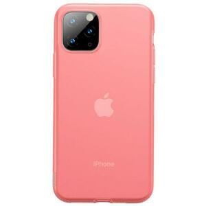 Protectie Spate Baseus Liquid Silica Gel Protective WIAPIPH65S-GD09 pentru iPhone 11 Pro Max (Rosu) imagine