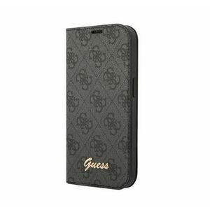 Husa Book Cover Guess 4G Metal Camera Outline pentru Apple iPhone 14 Pro (Negru) imagine