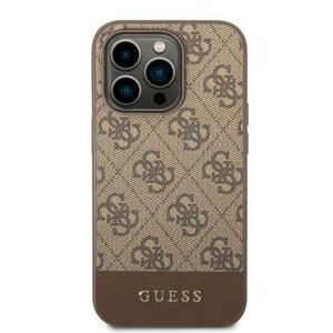 Protectie Spate Guess pentru iPhone 14 Pro (Maro) imagine