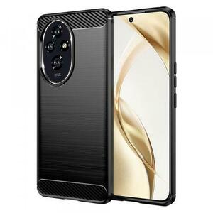 Husa pentru Honor 200, Techsuit, Carbon, Neagra imagine