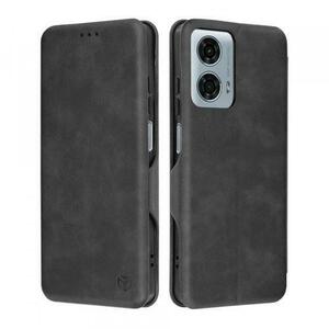 Husa pentru Motorola Moto G24 Power, Techsuit, Safe Wallet Plus, Neagra imagine