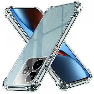 Husa pentru Realme GT 7, Techsuit, Shockproof Clear, Transparenta imagine