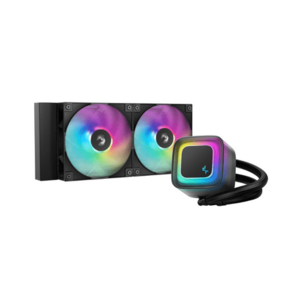 Cooler CPU Deepcool LE240 V2, aRGB, 500 - 2100 rpm (Negru) imagine