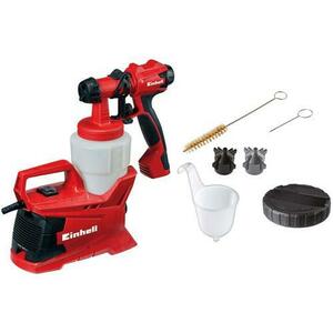 Sistem electric de pulverizat vopsea Einhell TC-SY 600 S, 600 W, debit 1000 ml/min, vas 800 ml, furtun 1.8 m imagine