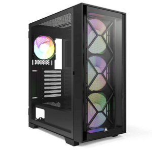 Carcasa Montech AIR 1000 Premium, Mid-Tower, fara sursa (Negru) imagine