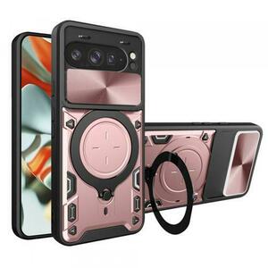 Husa Techsuit CamGuard Pro pentru Google Pixel 9 Pro XL (Roz/Negru) imagine
