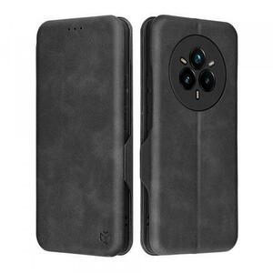 Husa Techsuit Safe Wallet Plus pentru Realme 14 Pro+ (Negru) imagine