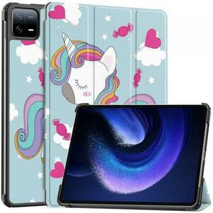 Husa pentru Xiaomi Pad 6 / 6 Pro, Techsuit, FoldPro Unicorn (Multicolor) imagine