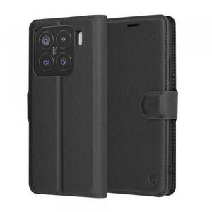 Husa Techsuit Leather Folio pentru Xiaomi 15 (Negru) imagine