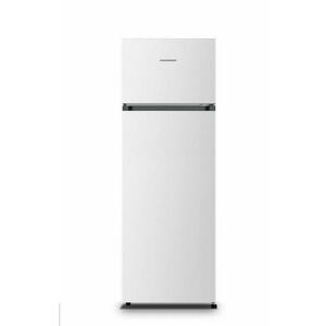 Frigider cu doua usi HEINNER HF-HS243E++, 243 l, Clasa E, Lumina LED, Usi reversibile, H 161 cm (Alb) imagine