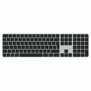 Tastatura Wireless Apple Magic Keyboard (2024), Touch ID, Tastatura Numerica, Layout RO (Negru) imagine