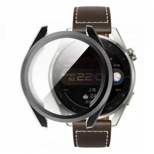 Husa Techsuit Defense360 Pro pentru Huawei Watch 3 Pro, Neagra imagine