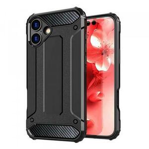 Husa pentru Apple iPhone 16 Plus, Techsuit, Hybrid Armor, Neagra imagine