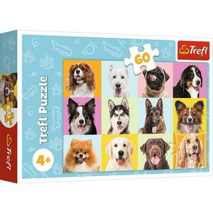 Puzzle 60 de piese - Catei - Trefl imagine
