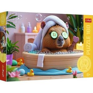 Puzzle Trefl 160 Capibara La Spa imagine