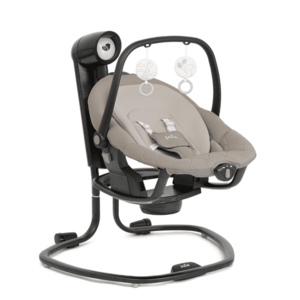 Leagan si balansoar rotativ Joie Serina 2 in 1 Hazelnut, 0 - 13kg, 6 viteze de leganare imagine