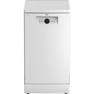 Masina de spalat vase Beko BDFS26020WQ, Independenta, 10 seturi, 6 programe, Motor ProSmart Inverter, Display LED, 45 cm, Alb imagine