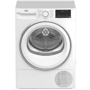 Uscator de rufe Beko B3T41242, 7 kg, Pompa de caldura Eco Gentle, Aquawave, Optisense, Clasa C, Alb imagine