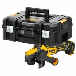 Polizor unghiular DeWALT DCG409VSNT-XJ, 18 V, 125 mm, Cutie transport TSTAK, Fara acumulator si incarcator imagine