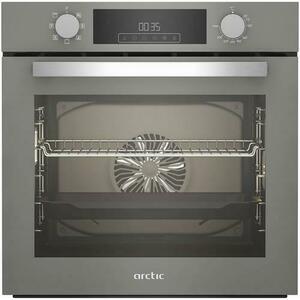 Cuptor incorporabil Arctic ARVIE1430MGM, Electric, 71 l, Autocuratarea catalitica, AeroCooking, Control touch, Clasa A (Gri) imagine