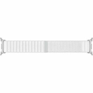 Curea Smartwatch Samsung Fabric pentru Galaxy Watch8 / Watch8 Classic (S/M), Alb imagine