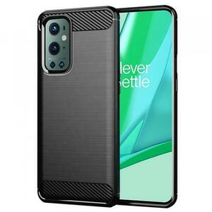 Husa pentru OnePlus 9 Pro, Techsuit, Carbon, Neagra imagine