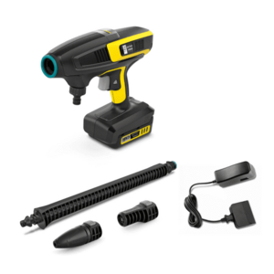 Aparat de spalat cu presiune Karcher KHB 6, acumulator, 24bar, 200 l/h (Galben/Negru) imagine